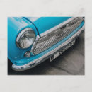 Search for blue car postcards Retro