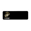 Search for eagle globe and anchor return address labels United states marine corps