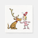 Search for how the grinch stole christmas napkins Grinch's dog max