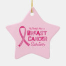 Search for cancer awareness ornaments Breast cancer support