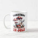 Search for christmas beach mugs Santa