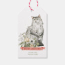 Search for christmas cat gift tags Floral