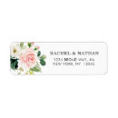 Search for spring garden blooms return address labels Botanical