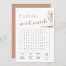 Search for word search games Bridal shower