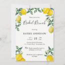 Search for lemon bridal brunch invitations Lemons