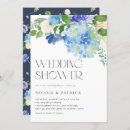 Search for blue shower wedding invitations Elegant