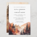 Recherche de montagne mariage invitations Automne