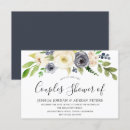 Search for watercolor couples shower invitations Navy