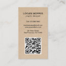 Search for kraft business cards Simple