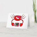 Search for funny crab cards Santa