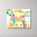 Search for bright animal canvas prints Colourful