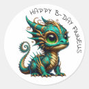 Search for small dragon stickers For kids