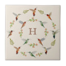 Search for hand painted bird tiles Nature