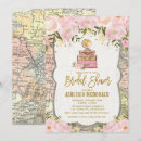 Search for map bridal shower invitations Love is a journey