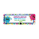 Search for monster return address labels Party