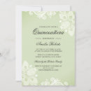 Search for green lace invitations Elegant