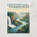 Search for columbia river gorge postcards Multnomah falls