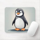 Recherche de petit adorable tapis souris Pingouin