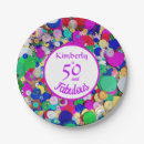 Recherche de paillette assiettes en papier Pour elle