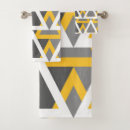 Search for yellow and grey bath towels White
