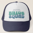 Recherche de bleu chic casquettes Bridesmaid