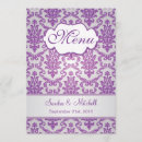 Search for purple and silver menus Party