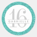 Recherche de gris turquoise autocollants Anniversaire