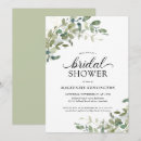 Search for boho bridal luncheon invitations Eucalyptus
