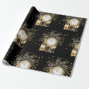 Search for new year wrapping paper Fireworks