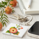 Search for beautiful floral square keychains Pretty
