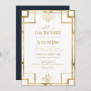 Search for great gatsby wedding invitations Geometric