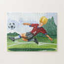 Recherche de but puzzles Joueur de football