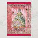 Recherche de marie antoinette anniversaire invitations Fille