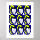 Recherche de lune art Jaune