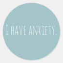Search for anxiety stickers Feelings