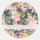 Search for navy and pink wedding stickers Elegant
