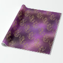 Search for shiny gold wrapping paper Vintage
