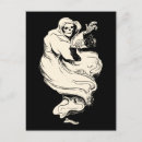Recherche de squelette vintage cartes postales Effrayant