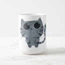 Search for cute grey cat mugs Animal