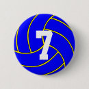 Search for team colours buttons Volleyball