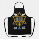Search for jewish aprons Menorah