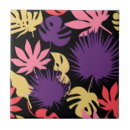 Recherche de motif feuille carreaux Tropical