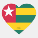 Recherche de le togo autocollants Drapeaux du monde
