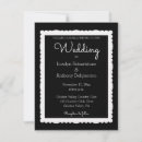 Search for white background 4x5 invitations Black and white