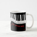 Search for piano design mugs Black and white