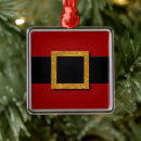 Search for santa belt ornaments Claus