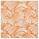Search for art nouveau fabric Orange