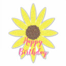 Search for sunflower background stickers For her