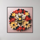 Search for bee design art Floral