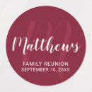 Search for circular monogram stickers Modern